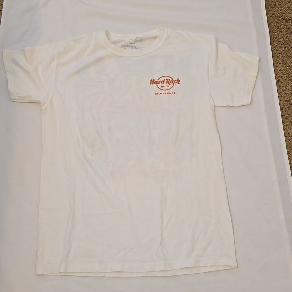 Hard rock hotel palms springs vintage t-shirt size small men's